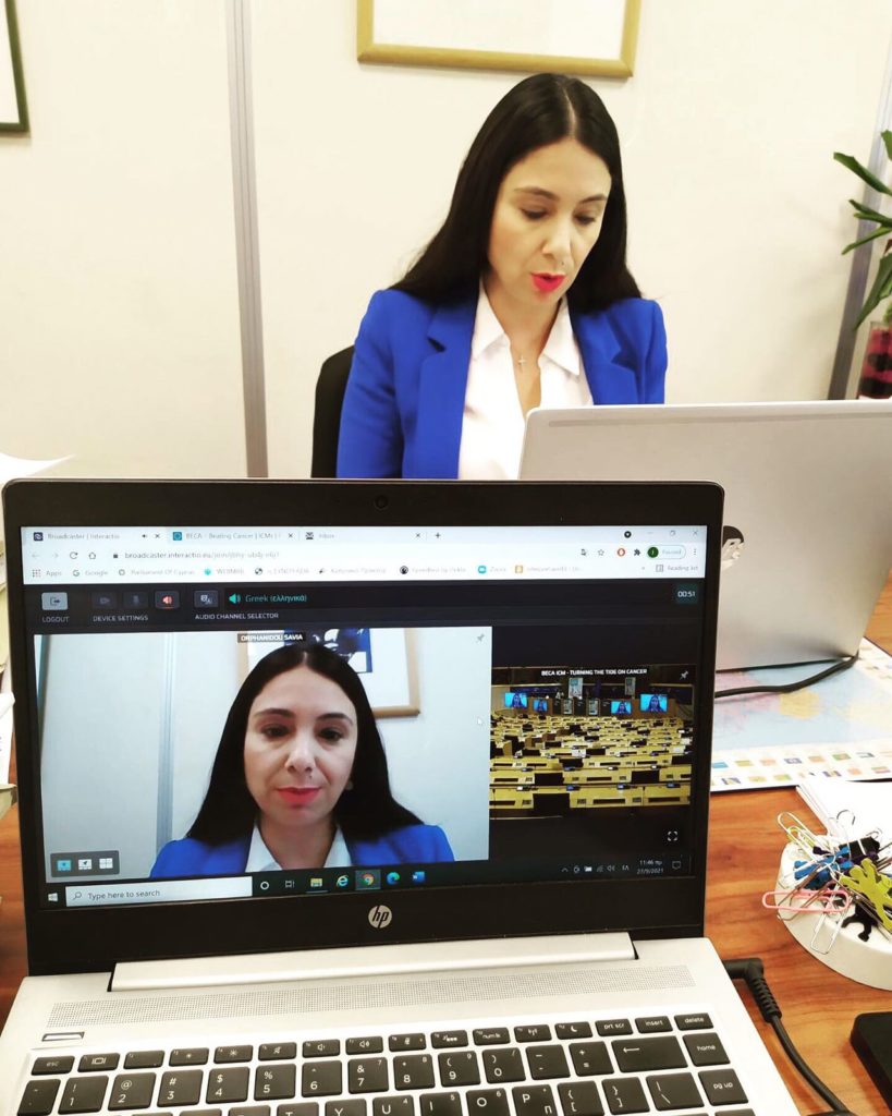 Παρέμβαση στη Διακοινοβουλευτική Συνάντηση της Ειδικής Επιτροπής του Ευρωπαϊκού Κοινοβουλίου για τη καταπολέμηση του καρκίνου