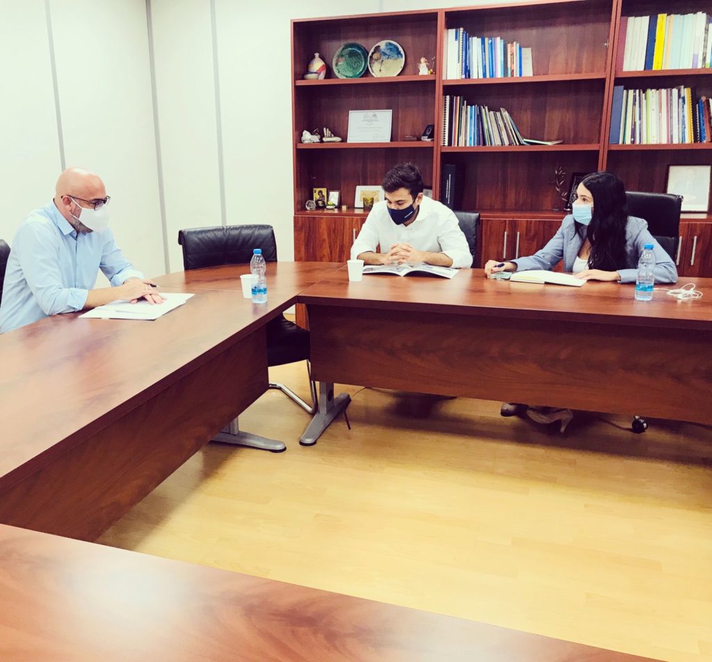 Συνάντηση με εκτελεστικό διευθυντή ΠΑΣΥΚΑΦ, κ. Νικόλα Φιλίππου