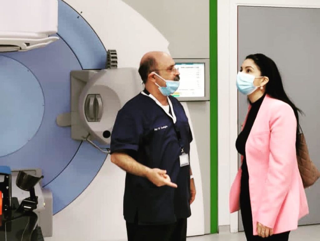 Επίσκεψη Επ. Υγείας στο Γερμανικό Ογκολογικό Κέντρο