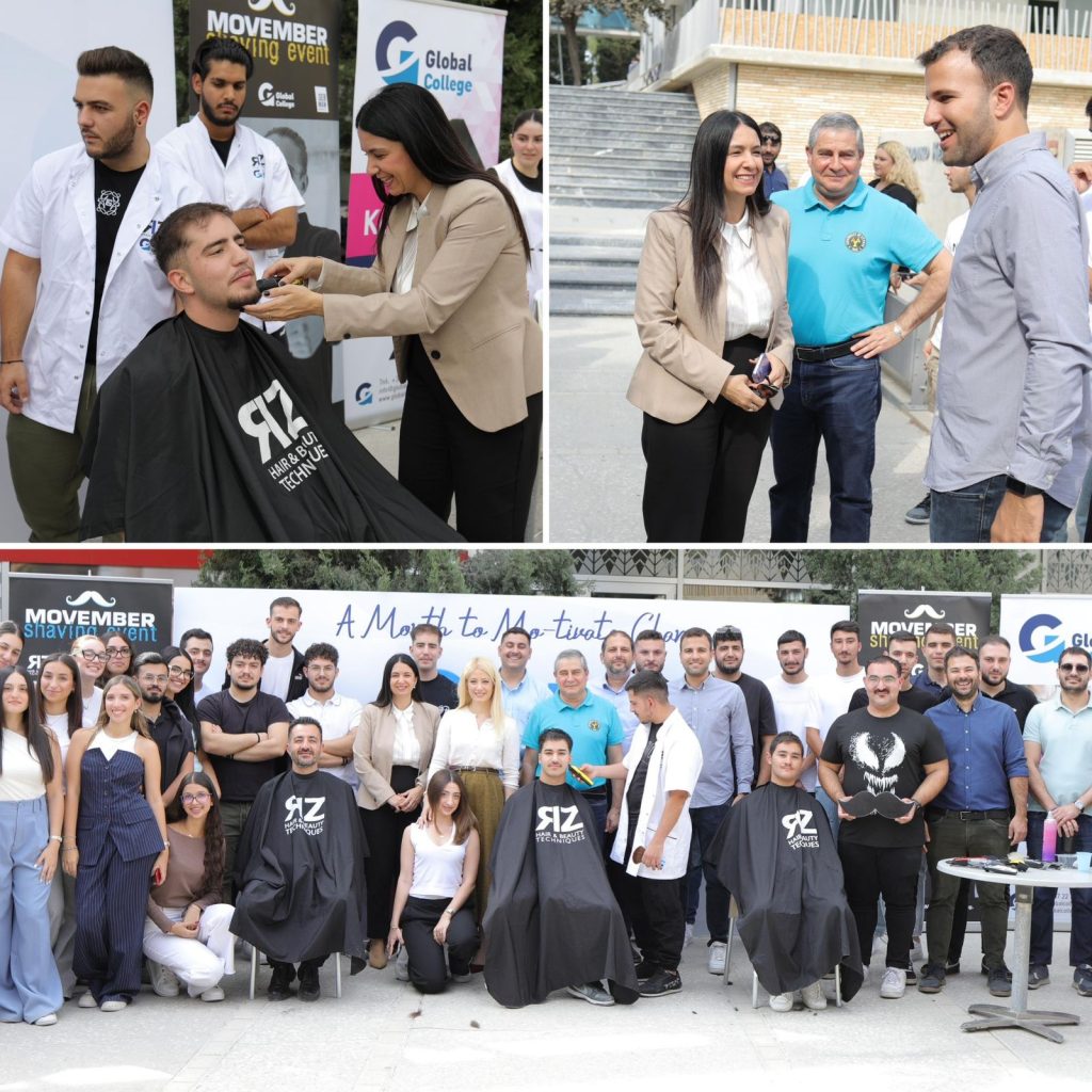 Στην εκδήλωση της Πρωτοπορίας του Πανεπιστημίου Κύπρου για το Movember!