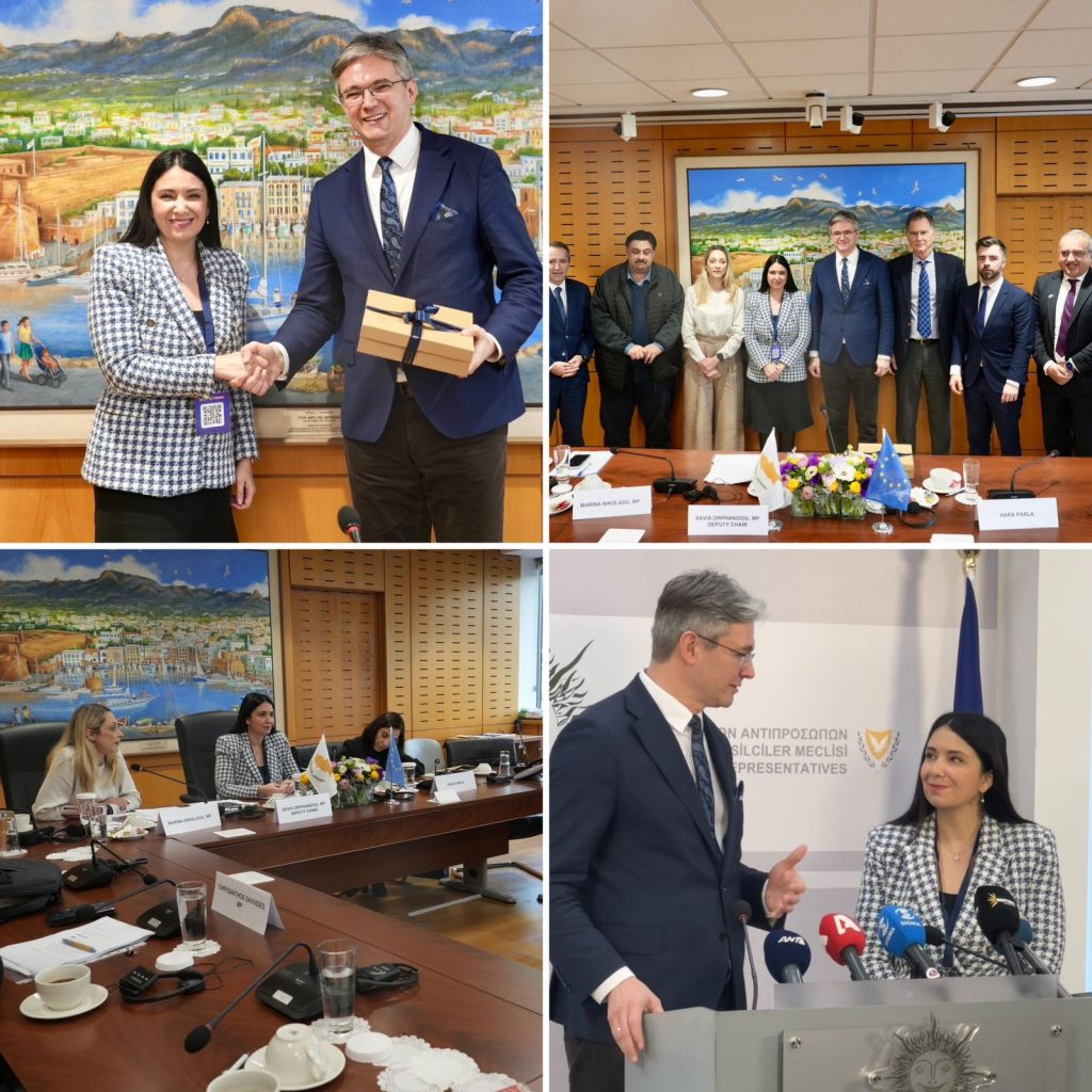 Συνάντηση με την αντιπροσωπεία της Επιτροπής Δημόσιας Υγείας του Ευρωπαϊκού Κοινοβουλίου